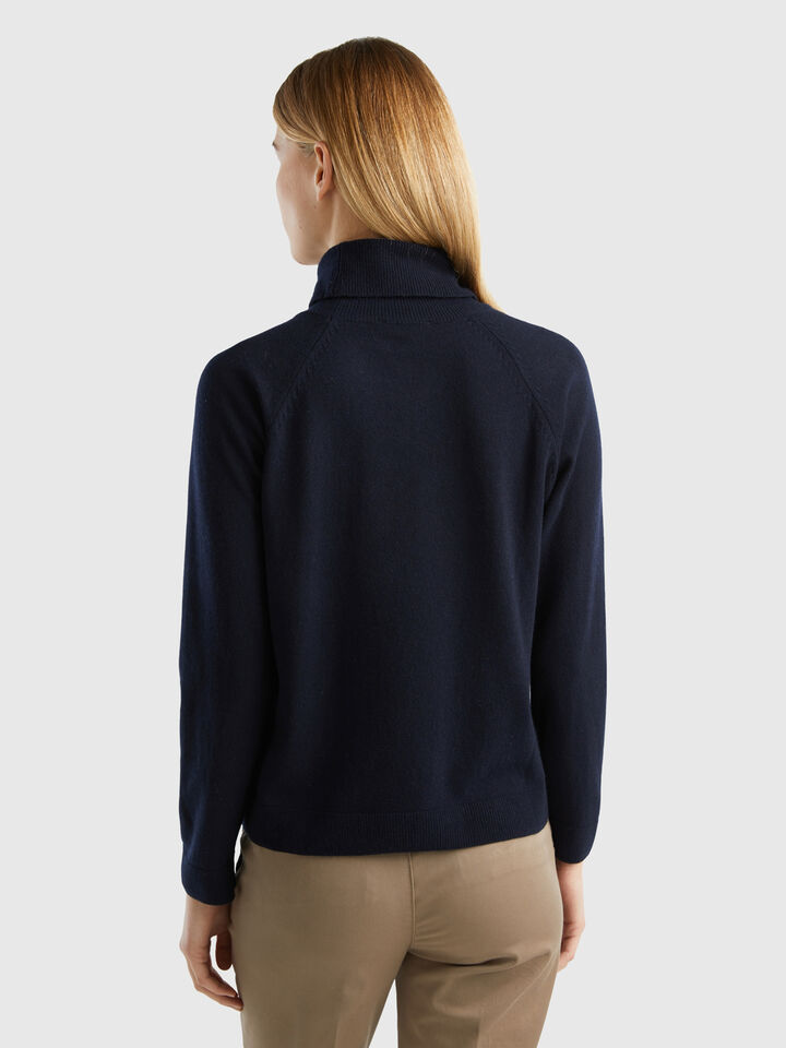TURTLE NECK SWEATER Mujer image number 2